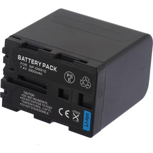 Battery Pack for Sony NP-FM90, NP-FM91, NP-QM90, NP-QM91, NP-QM91D InfoLITHIUM M-Series