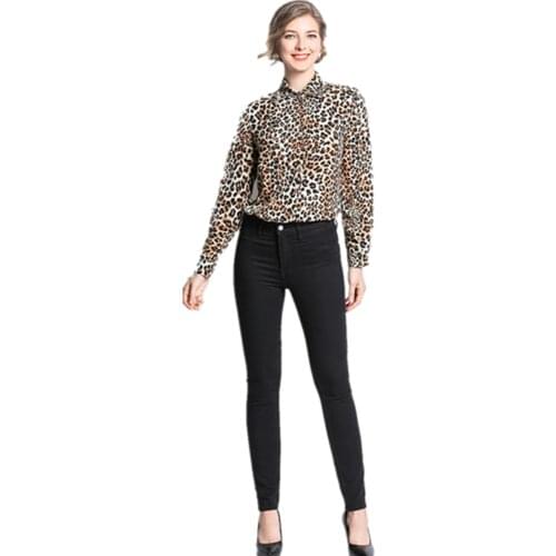 Леопардовые блузки BULOCHOVA China At AliExpress