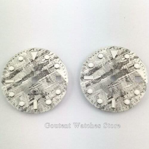 28.5mm watch dial parts sterile gary Dial fit ETA 2836,DG2813/3804,Miyota 8205 8215 821A
