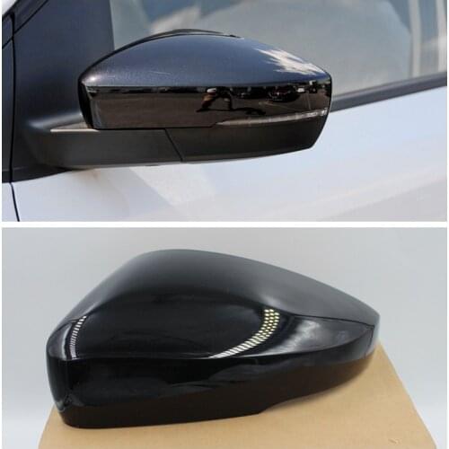 For Polo 2014-2018 Outside the car Reversing mirror housing Reflector cover Rear view mirror housing