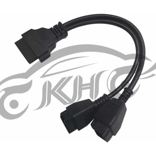 For OBDSTAR for CHRYSLER -12+8 DP PAD2 FCA12+8 OBD 2 Test Cable OBD-II Cables OBDII Obd2 Adapter OBD2 Connector OBDII DLC