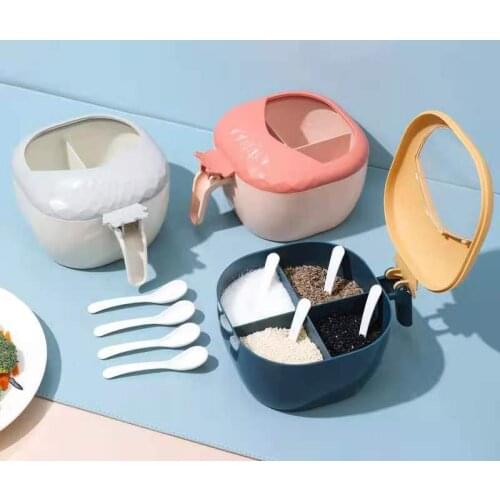 Jar Container Spice Jars Seasoning Pot Seasoning Box Kitchen Seasoning Bottle Condiment Bottle Container Salt and Pepper Shakers