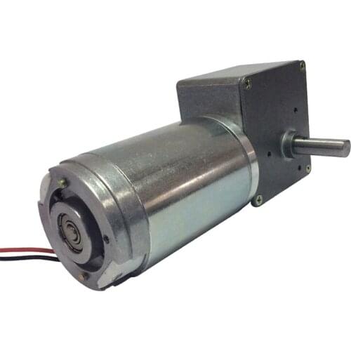 Metal high torque DC turbine worm carbon brush gear motor 12v 24V100 rpm