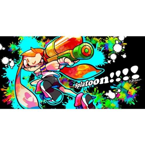 New Summer Splatoon Beach Towel Fashion Bath towels 100% Bamboo Fiber Swimming Towel Soft Travel Blanket 70*140cm