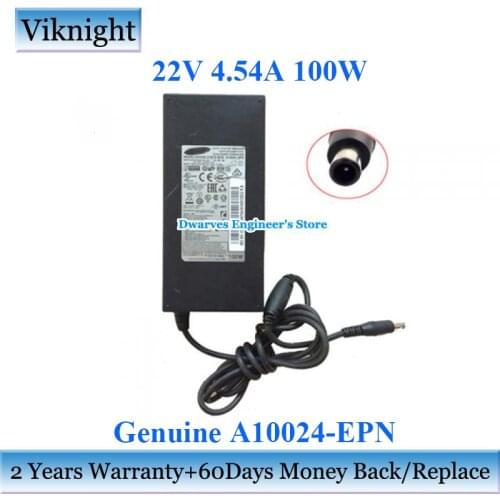 Genuine A10024_EPN 22V 4.54A 100W Power Supply Adapter For Samsung Monitor LS34E790C LS34E790 L834E790CNSEN SE790C CHG70 S34