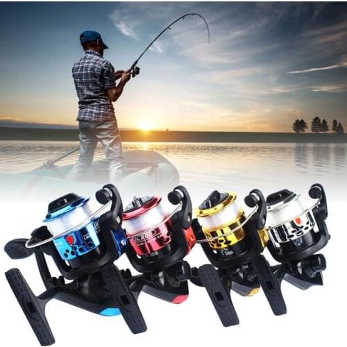 Fishing Reel Metal Spool Reel Drag Steel Handle Line Supplies Rod Fishing Spool Accessories Fishing Saltwater D7M2