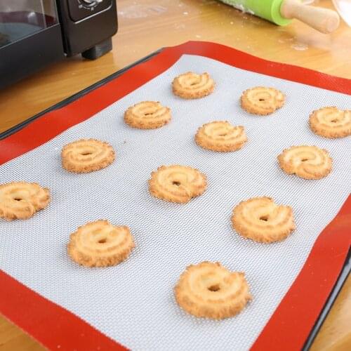 Silicone Dough Mat Bakeware 40*30cm Silicone Sheeter Dessert Soap Rolling Baking Mat Pizza Maker Holder Bakeware cozinha