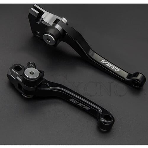 Motocross Foldable Pivot Brake Clutch Levers Handle For Yamaha YZ450F YZ 450F 2001-2007 2001 2002 2003 2004 2005 2006 2007