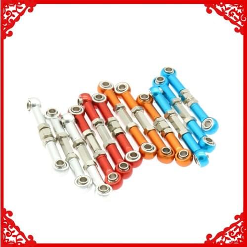 RCAWD 3PCS Front Steering Linkage Tie Rod For Rc Hobby Model Car 1/10 Fs Racing Buggy Truggy s-Course Desert