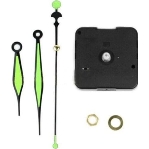 1000sets Stitch Movement Clock Movement Mechanism with Luminous Hour Minute Second Hand DIY Tools