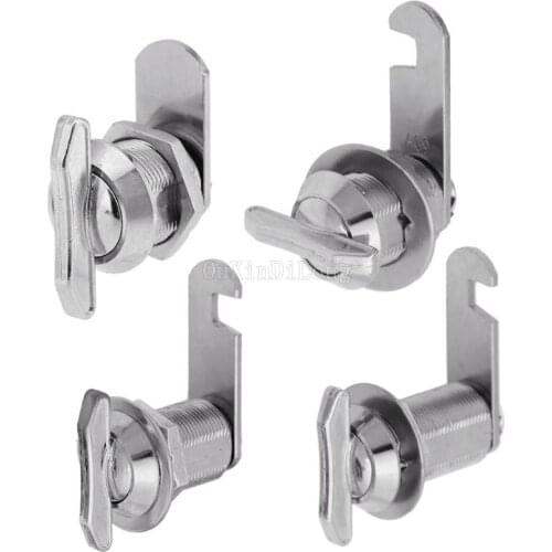 20PCS 20/25/30mm Cabinet Mailbox Cupboard Lock Keyless Thumb Turn Cam Lock RV Mobile Phone Cabinet Door Lock FG548
