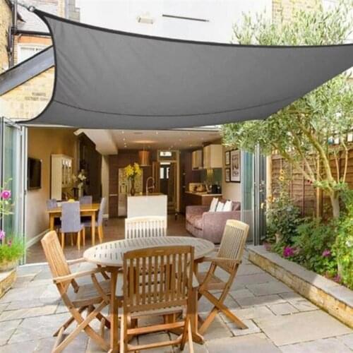 2x3M Waterproof Awning Sunshade Sun Shade Sail For Outdoor Garden Beach Camping Patio Pool Sun Canopy Tent Sun Shelter Sail