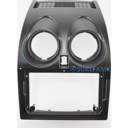 9 inch Car Fascia Radio Panel for NISSAN Qashqai 2007-2014 Dash Kit Install Facia Console Bezel Adapter 9inch Cover Trim Plate