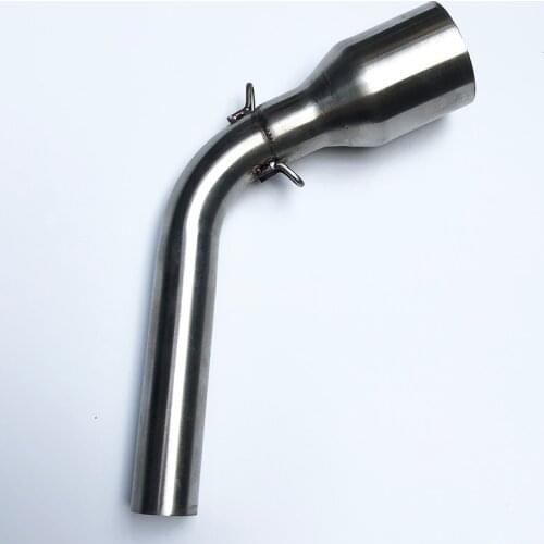 Free Shipping Motorcycle Exhaust Middle Contact Pipe slip-on for HONDA GROM MSX125 MSX 125 2013 2014 2015 100% Brand New