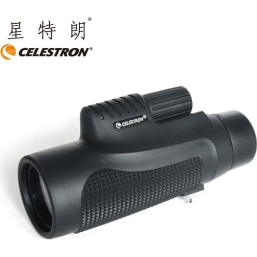 Celestron high magnification high-definition large eyepiece monoculars 8X42 and 10X42 handheld nitrogen-filled and waterproof