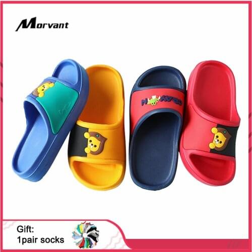 Kids slippers Non-slip Boys Girls Home slippers Cartoon Children Slipper Odorless Soft Comfortable Kids Shoes