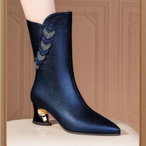 HAIMAITONG Women's High Boots