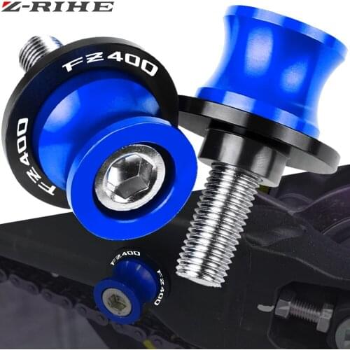 6MM FZ 400 R Motorcycle Swingarm Spools Stand Screws Slider CNC Aluminum Screw Accessories FOR YAMAHA FZ400 R 1986-1988 1987