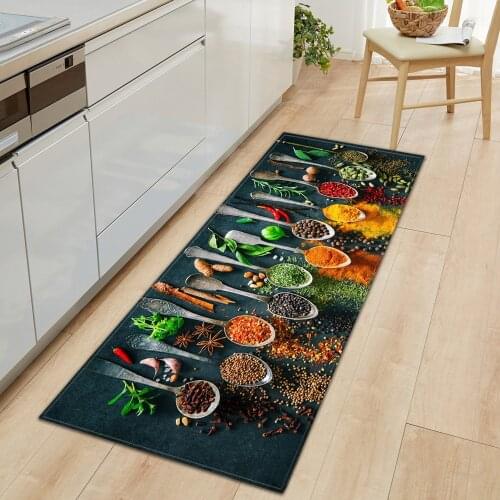 Kitchen Carpet Entrance Doormat Living Room Bedroom Children Floor Decoration Rugs Home Hallway Balcony Bathroom Anti-Slip Mat