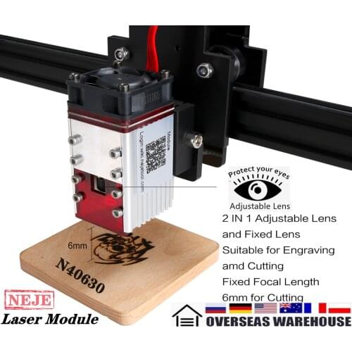 NEJE 40W Laser TTL Module Kits Designed for Laser Engraver Machine Laser Cutter 3D Printer CNC Millling Project Set Smarter Tool
