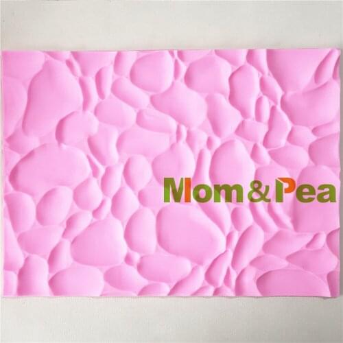 Mom&Pea 1357 Free Shipping Deco Silicone Mold Cake Decoration Fondant Cake 3D Mold Food Grade