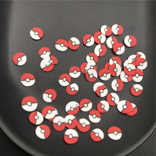 60g Red Eye Polymerclay,Soft Clay Sprinkles For Kids Diy/Scrapbook Decoration/Craft Filler/Craft Diy Making/Nail Arts