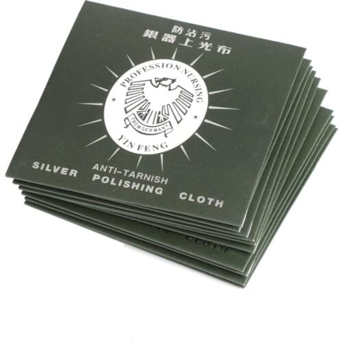 80*80mm silver plated cleaning cloth fashion jewelry cleaner silver polishing cloth silver cleaner jewelry polish tool