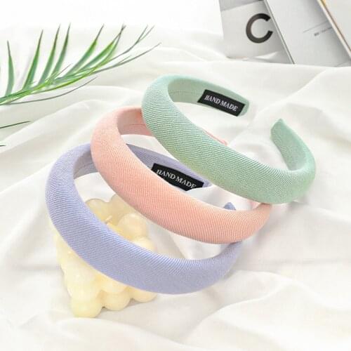 Women Headband New Fashion Hair Bands Bohemian Cross Elastic Hair Band For Ladies Black Purple Headband Girl Hair Accessories