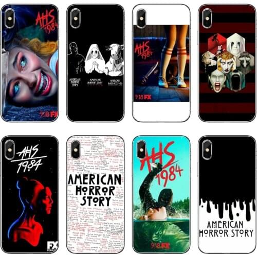 American Horror Story AHS 1984 Transparent Phone Case For Huawei P30 P20 Pro P10 P9 P8 Lite Y5 Y6 Y7 Y9 P Smart Plus 2018 2019