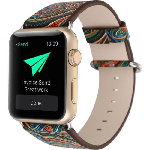 Bracelet Belt For Apple Watch Band Series 2 3 4 5 Leather New style 1:1 Watchband For Apple iWatch 38mm 40mm 42mm 44mm Strap