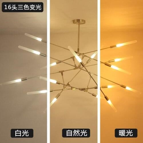 Modern Led Gold Chandelier Creative Glass Lamp For Living Dining Room Bedroom Home Decor Lighting Fixture Indoor Luminaire