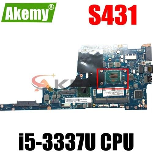 Thinkpad applies FRU 04X1994 to S431 i5-3337U independent computer motherboards