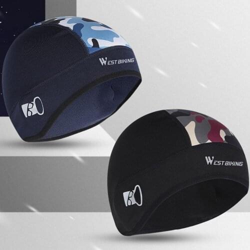 Bicycle Caps Women Men Winter Thermal Helmet Liner MTB Bike Hats Outdoor Sports Fleece Warm Skiing Running Cycling Caps