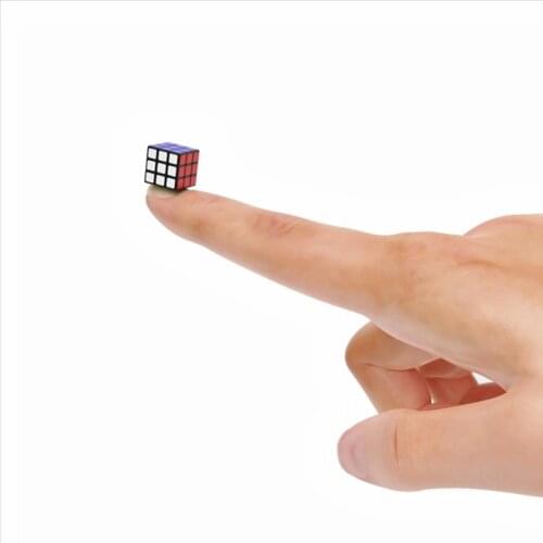 1 CM mini cube 3x3x3 Miniature cube 3x3x3 Speed cube micro cube 3*3 fingertip cube Smallest 10 mm mini cube Adult Education Toys