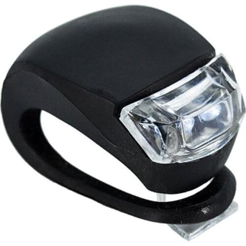 2Pcs Silicone Bicycle Front Light MTB Bike Handbar Light Waterproof Flashlight Night Cycling Warning Lights Bicycle Accessories