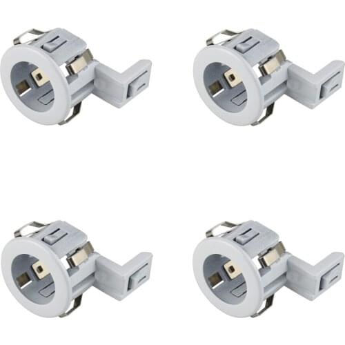 4Pieces Black Color Ultrasonic Parking Sensor Retainer 39681-TL0-G01 39681-TL0-G01ZD PDC Parking Radar Sensor Bracket For Honda