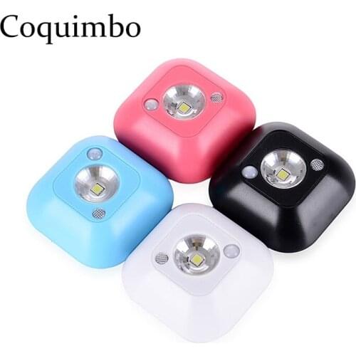 Motion Sensor Light Wireless Wall Lamp Luminaire With Motion Sensor Battery Powered Lamp Under Cabinet Light LED Night Light