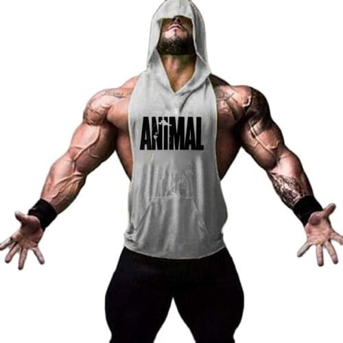 Animal brand clothing Bodybuilding Fitness Men Tank Top workout The gorilla wear print Vest Stringer sportswear Undershirt/2019