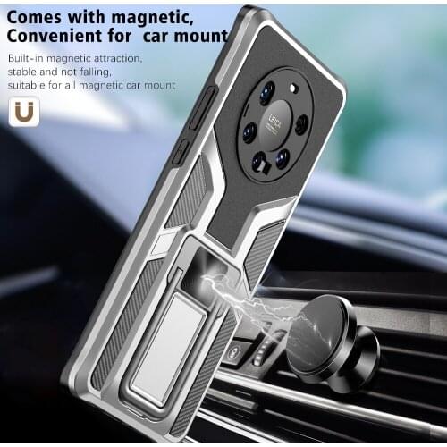Sumkeymi Shockproof Armor Phone Ring Magnetic Holder Case For HUAWEI P40 P40 Pro Mate 40 Pro Plus Hand Band Cases