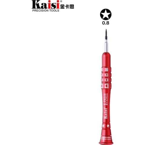Kaisi 0.8 Pentalobe S2 Screwdriver for iPhone X 8/8Plus 7 Bottom Star Screws Open Tool