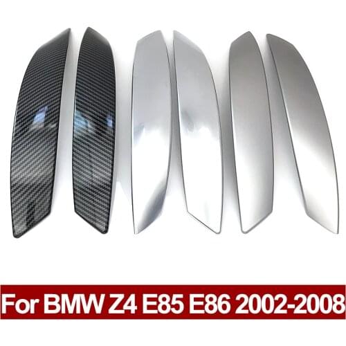 LHD RHD Left Right Interior Door Pull Handle Cover Trim Replacement For BMW Z4 E85 E86 2002-2008