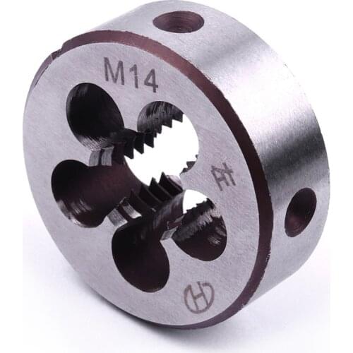 M12 M14 M16 Mini Round Mini round Metric Dies High Hardness Alloy Steel durable Metric Left Die Threading Tools