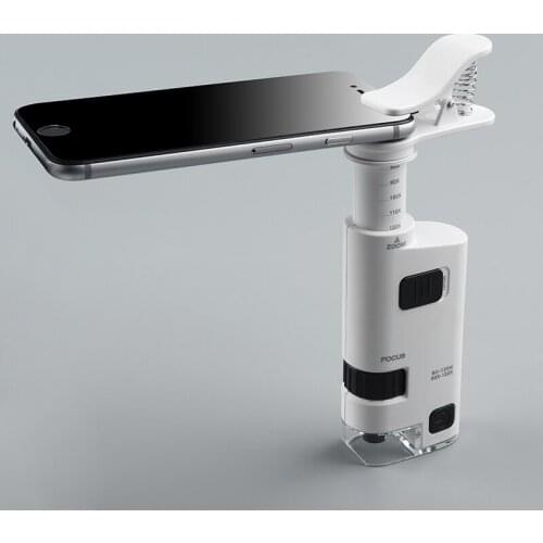 Mobile phone magnifying glass, high-definition high-definition with led lights, jewelry identification, diamonds, professional