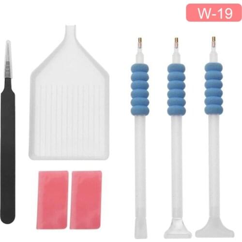 5D Diamond Painting Tools and Accessories Kits Roller pen Clay Tray stylo Diamond Embroidery kit Diamond kits