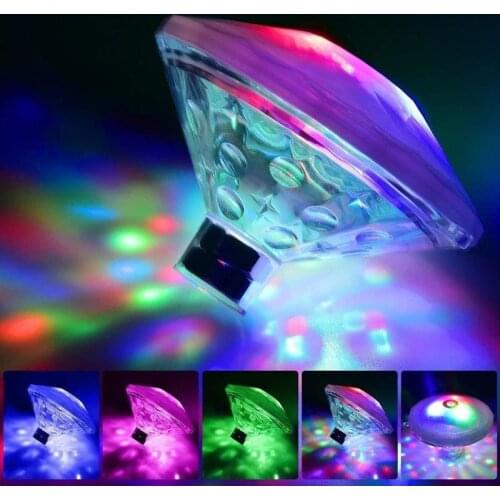 Floating Underwater Light Swimming Pool LED Light Party Glow Show Outdoor Lighting Pool Light Tub Spa Lamp Pool Accessories