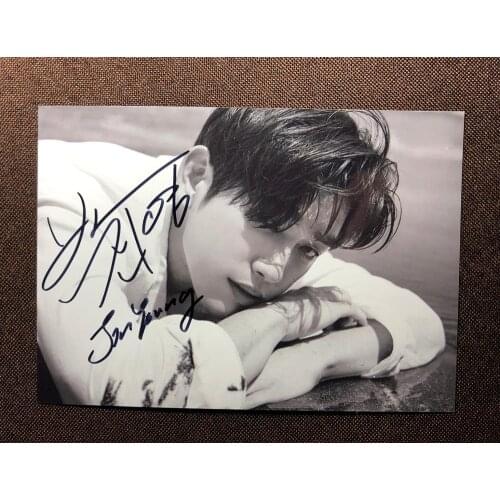 Signed GOT7 Park Jin Young Jr. Junior autographed photo Call My Name 5*7 1019O2