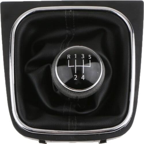 Durable Manual Gear Shift Knob Shifter Boot for VW Golf MK5 MK6