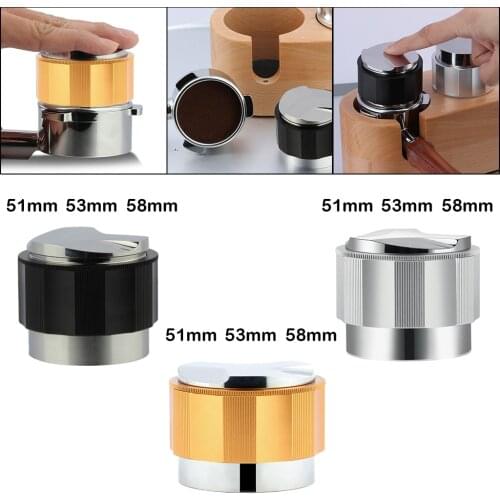 51/53/58mm Dual Head Coffee Tamper Professional for Home DIY Cafe Supplies