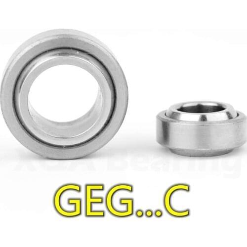 Radial Spherical Plain Bearings Maintenance-free GEG17C GEG20C GEG25C GEG30C GEG35C GEG40C GEG45C Self-Lubricating Spherical mm