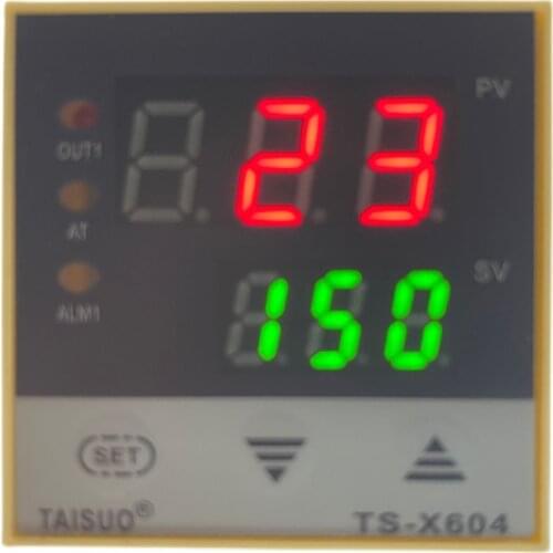 TAISUO TS-X604 rail type temperature controller TS604-4001 high precision smart meter K 0-400 degrees